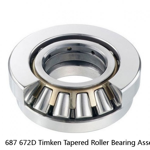 687 672D Timken Tapered Roller Bearing Assembly #1 image